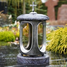 Grab-Lampe Avec Croix Granite