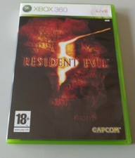 Jeu XBOX 360 "Resident Evil 5" complet en boîte version PAL (n°6851S)