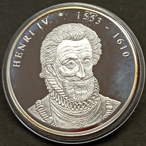 Médaille les rois francais - les,