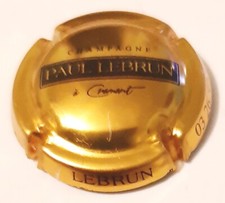 Capsule de Champagne Paul Lebrun or N°46a