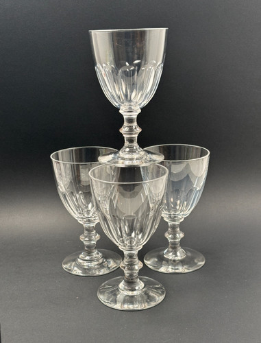 Baccarat lot verres - 4, vin