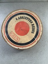 Assiette Gien Rébus 19,5 cm de diamètre. 10 Euros Piece