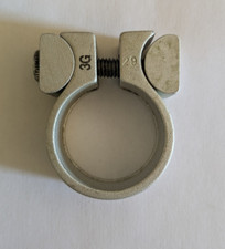 Collier serrage tube de selle vélo vintage aluminium Ø 29 mm
