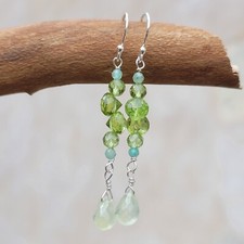 boucles d'oreilles pierre