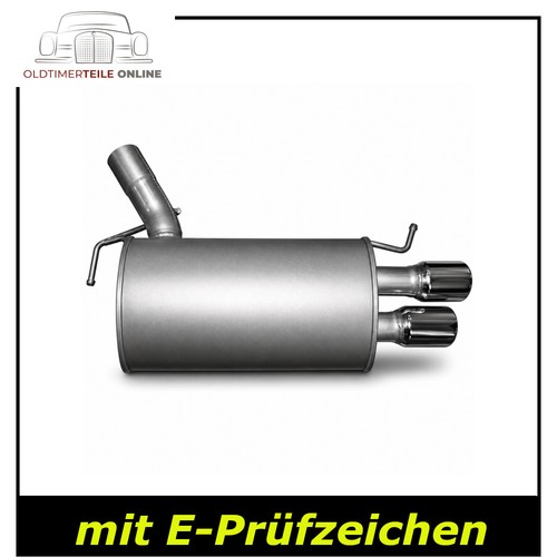 Silencieux fin neu pour - de, bmw