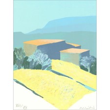 Mühl roger lithographie - mÜhl,