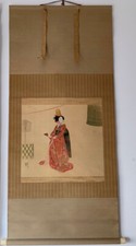 Kakejiku, Rouleau Suspendu Japon Periode Taisho 1912-19 Japanese hanging scroll