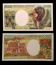 1984 - 10 000 Francs Gabon