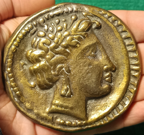 Médaille bronze presse - bronze,