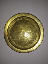 Assiette En Laiton Décorative