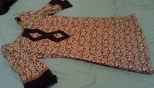 robe wax  woodin taille 38