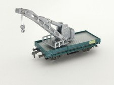NEW-RAY ÉCHELLE HO WAGON GRUE DE CHANTIER  +++