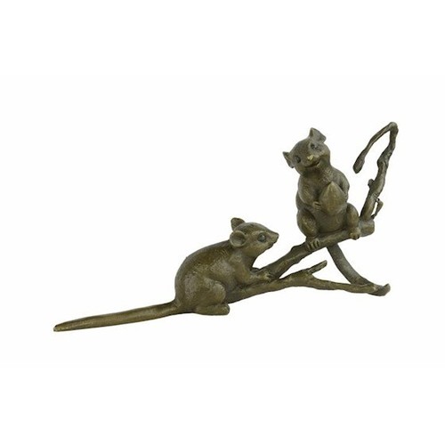 Sculpture bronze deux - en,