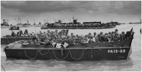 Ww2 navy lcvp usn peniche - usn,
