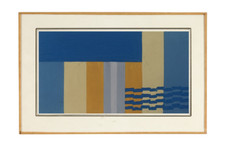 GOUACHE PROJET DE DECORATEUR TAPIS EPOQUE ART DECO 1930 (77)