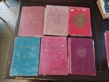 AGENDA ANCIEN LOT DE 6 AGENDAS