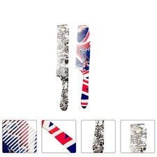 2pcs coiffure peigne homme peigne coupe ultra-mince pour le salon de coiffure