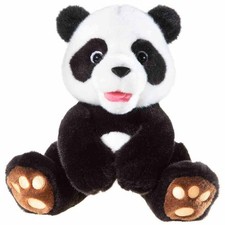 Heunec Animaux menacés Panda, doudou, peluche, animal en peluche, 28 cm, 239272