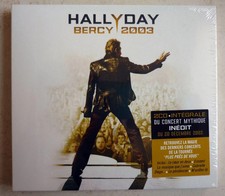 Coffret 2 CD Johnny Hallyday Bercy 2003 Neuf sous Blister édition Limité 