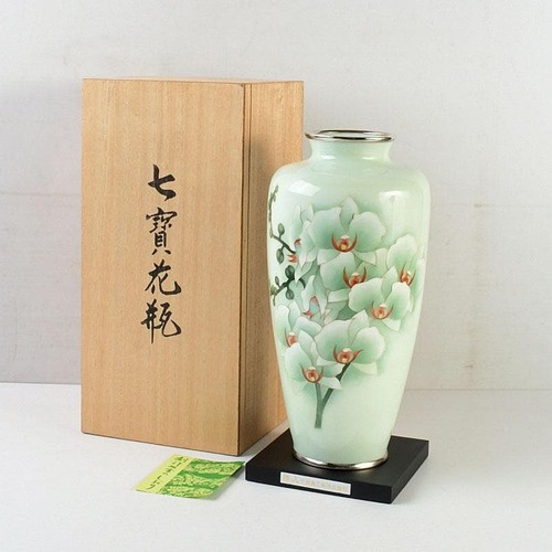Ancien vase japonais fleur