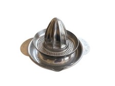 ANCIEN PRESSE AGRUME ORANGE CITRON INOX A ÉTAGE  C1