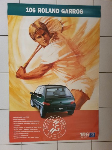 Affiche peugeot 106 roland - affiche,