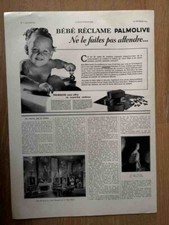 PRESS ARTICLE 1934 Bébé