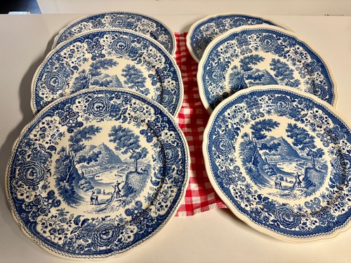 Lot assiettes plates - 6,