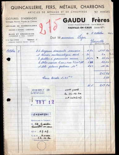 Fauville caux - fauville-en-caux, (76)