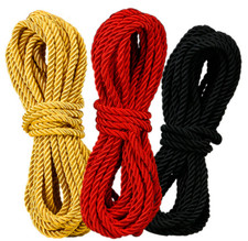 Corde De Soie BDSM Bondage Silk Rope Shackles 5M 10M Soft Slave Restraint Tie Up