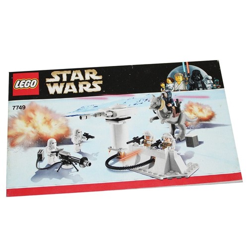 Notice lego star wars - lego, 7749