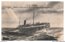 ARSP11-0665-BATEAU - s-s abda - paquebot poste français de a cie paquet par g