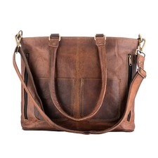 Sac À Main De Voyage En Cuir De Chèvre Véritable Pour Femme