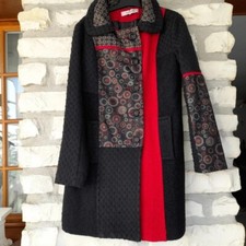 Manteau chic noir & gris
