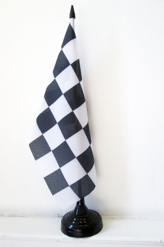 Drapeau table damier - table, À
