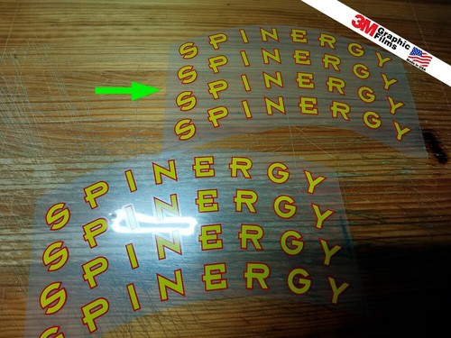 Kit autocollants spinergy x1 - kit, d'autocollants