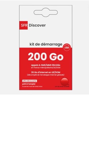 Carte sim prépayée sfr appel - carte,