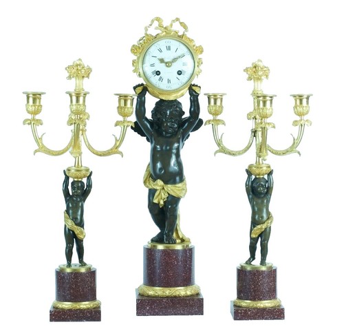 Ancienne pendule signée - , henry