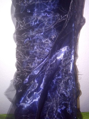 Rouleau organza bleu nuit - d'organza,