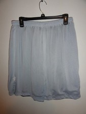 MEN'S NAVY BLUE/GRAY REVERSIBLE SPORTS/BASKET BALL SHORTS SIZE XL