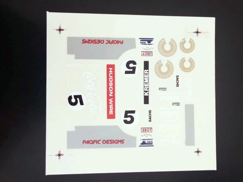 Decal porsche kremer k3 - -,