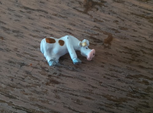 Village astérix vache - village,