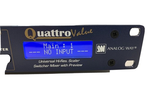 Analog way mélangeur scaler - way,