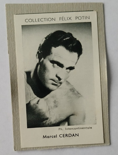 1952 marcel cerdan boxing - boxing, boxe