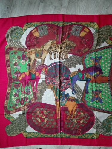 Foulard châle hermes - , art