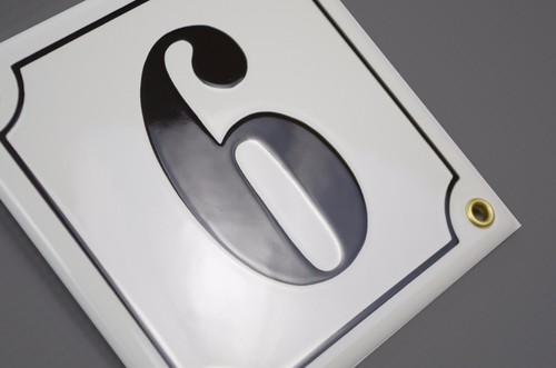 Numéro rue 15x15 plaque - numéro, cm