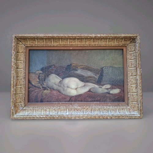 Peinture ancienne huile sur - huile,