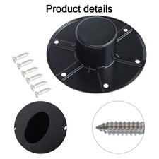 Pied de table de camping-car solidement monté avec design élégant pour intér