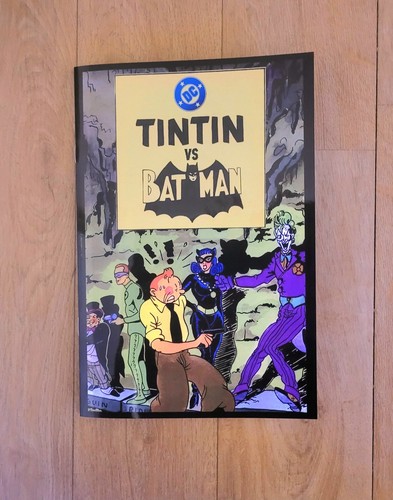Tintin contre batman pastiche - contre,
