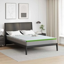 Surmatelas Blanc et vert Tissu